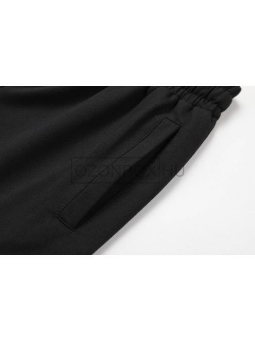 MRT-4120-1  GS férfi pamut bermudanadrág fekete színben