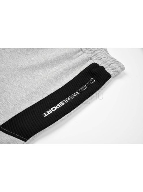 MRT-4403 GS férfi SLIM FIT szabadidő nadrág világosszürke színben