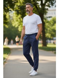 MRTL-5707-2 GS férfi slim szabadidő nadrág (kék)