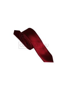 MSY-4-0322 meggypiros keskeny szatén nyakkendő