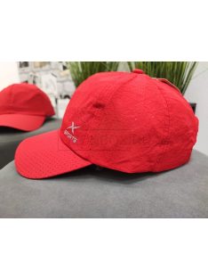 NC-0011A Baseball sapka nyomattal (piros)