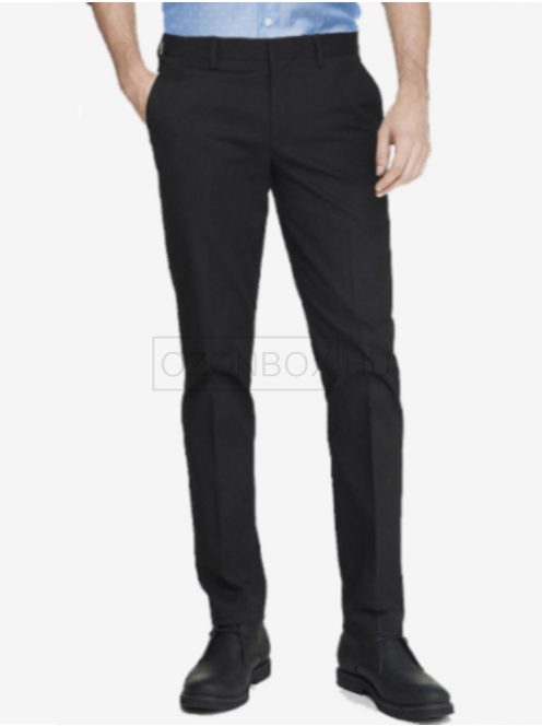 NST4 fekete SLIM öltöny