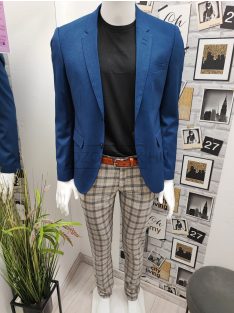 NTK-2-2211 SLIM FIT férfi sportzakó kék színben