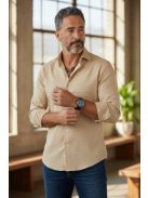 Marco Slim – férfi ing (bézs)