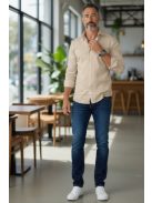 Marco Slim – férfi ing (bézs)