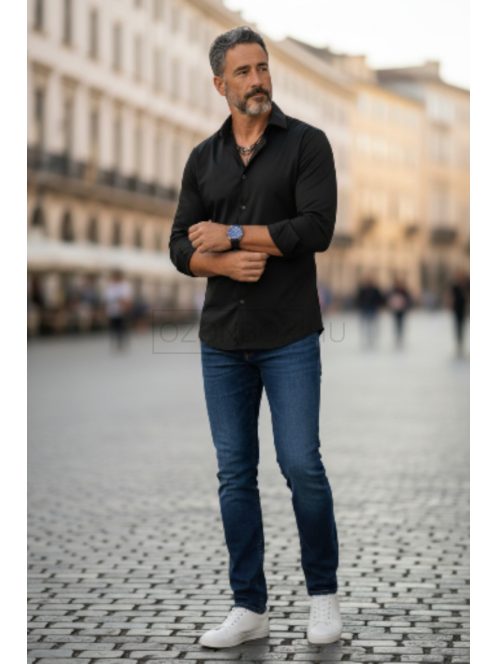 Marco Slim – férfi ing (fekete)