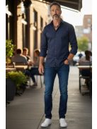 Marco Slim – férfi ing (sötétkék)
