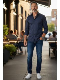 Marco Slim – férfi ing (sötétkék)
