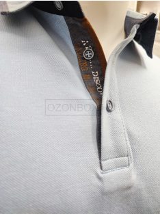   P9417 Férfi rövid ujjú MCS galléros póló világoskék színben