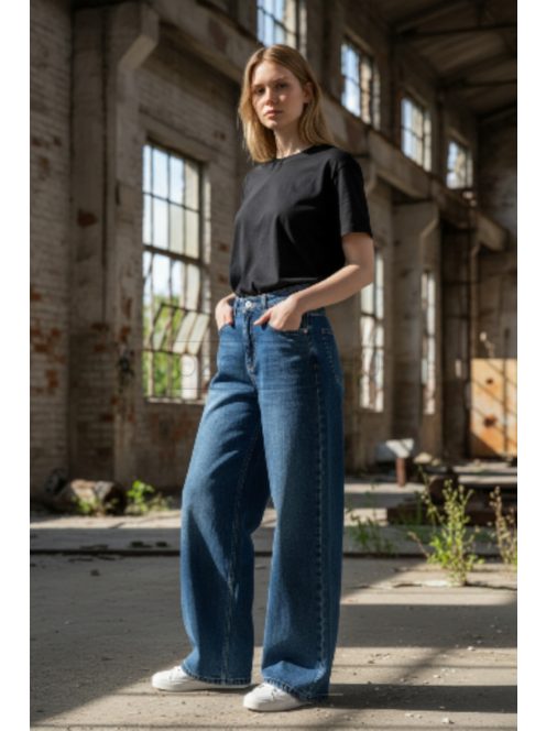 R8085-5 ELARA – ballon szabású női farmernadrág