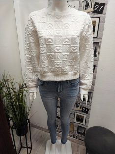 RE3118 VIVIEN SKINNY Push Up strasszköves farmernadrág