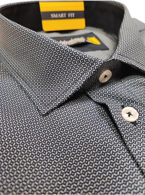 RSM-2433L SMART FIT férfi hosszú ujjú mintás ing