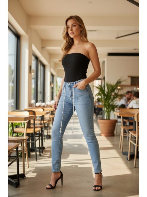 SZ3277-5 Lunara High Waist női Skinny farmernadrág