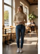 WCX-4984 LARA felső – Geometric Mustard Edition
