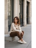 WMY-6713 ELVIRA pöttyös női pulóver